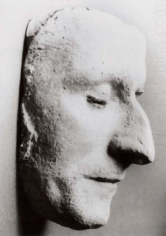 Thomas Pakenham His death mask in his alma mater china oil painting image